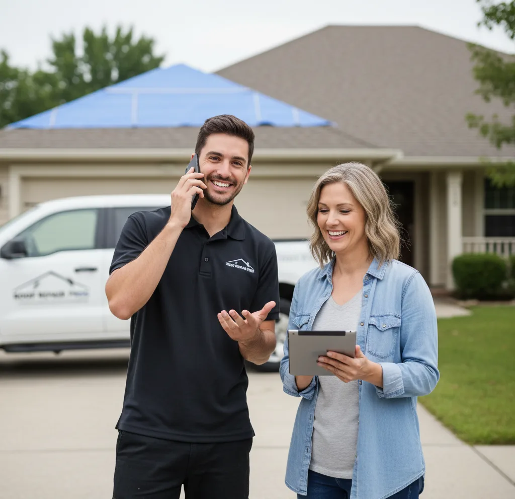 Modern Solutions Roof Repair customer support in Oran